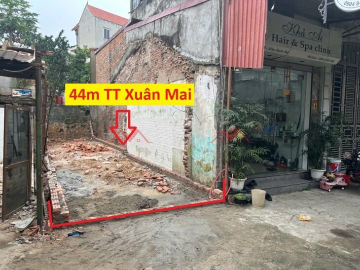 SIÊU PHẨM GIÁ 1,870 TỶ ĐẤT TẠI TT XUÂN MAI-CHƯƠNG MỸ D/T:44M
