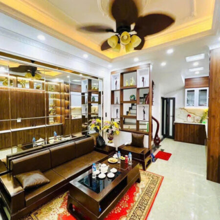 NHÀ MỚI ĐẸP LUNG LINH – FULL NỘI THẤT 5* – LÔ GÓC – Ô TÔ 15M – Lạc Long Quân 34 m, 4 T, MT 3.5m 7.6