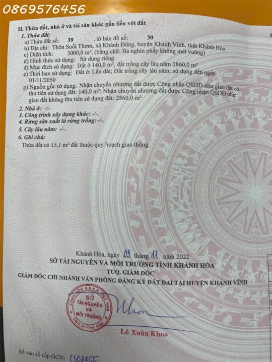 CHUYÊN BÁN ĐẤT VƯỜN TẠI NHA TRANG, KHÁNH HOÀ