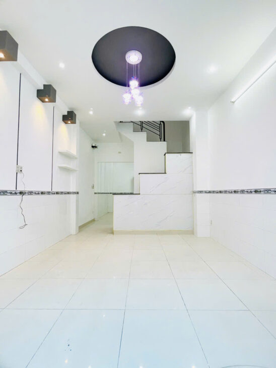 Nhà Đẹp 3 Tầng giá chỉ 3 Tỷ 68 SHR Tân Thới Hiệp Quận 12 Hẻm Xe Hơi Sát Gò Vấp 3PN Hoàn Công Đầy đủ