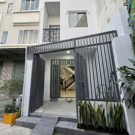 6.35 tỷ- bán nhà hẻm xe hơi p25 Bình Thạnh- 4 tầng- 3.8x12m- 3PN- thông ra đường D2 D5