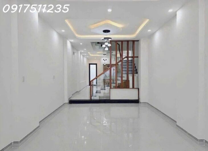Bán Nhà 1 Trệt 3 Lầu KDC D2D Võ Thị Sáu P. Thống Nhất gần Mầm Non Á Châu 0917511235