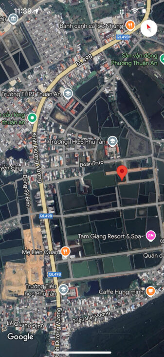 Giá rẻ nhất thị trường. BÁN ĐẤT KQH TÂN MỸ – PHƯỜNG THUẬN AN – TP. HUẾ