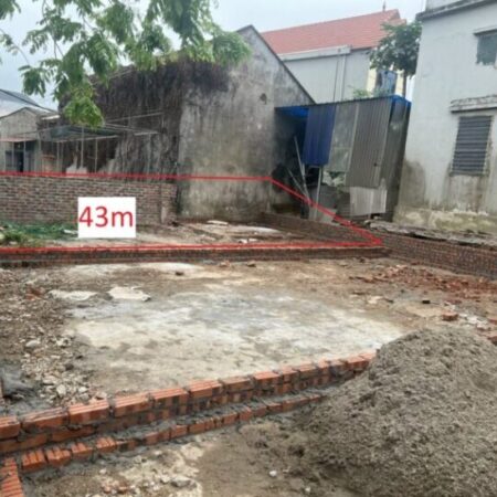 SIÊU PHẨM GIÁ 1,8 TỶ ĐẤT TẠI KHU CÔNG NGHIỆP PHÚ NGHĨA-CHƯƠNG MỸ D/T;43M SIÊU PHẨM GIÁ 1,8 TỶ ĐẤT TẠI KHU CÔNG NGHIỆP PHÚ NGHĨA-CHƯƠNG MỸ D/T;43M