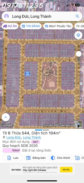 cần bán 2 lô đất tại gem sky Word long Đức Long thành 1.7 tỷ 0917511235