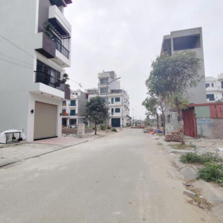 Phân lô Tái định cư A51 Vĩnh Niệm, 56m 4 tầng, Tây Bắc, đường 12m, Giá 6.25 tỉ