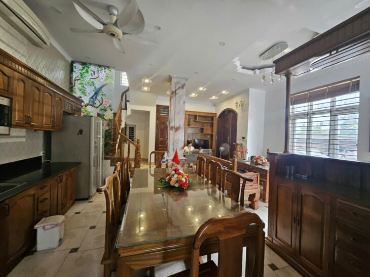 BIỆT THỰ – LÔ GÓC – 2 SLOT Ô TÔ – KHU VỰC VIP – BA ĐÌNH ĐỘI NHÂN 141/150m, 4 tầng, MT 8.2m 44 tỷ