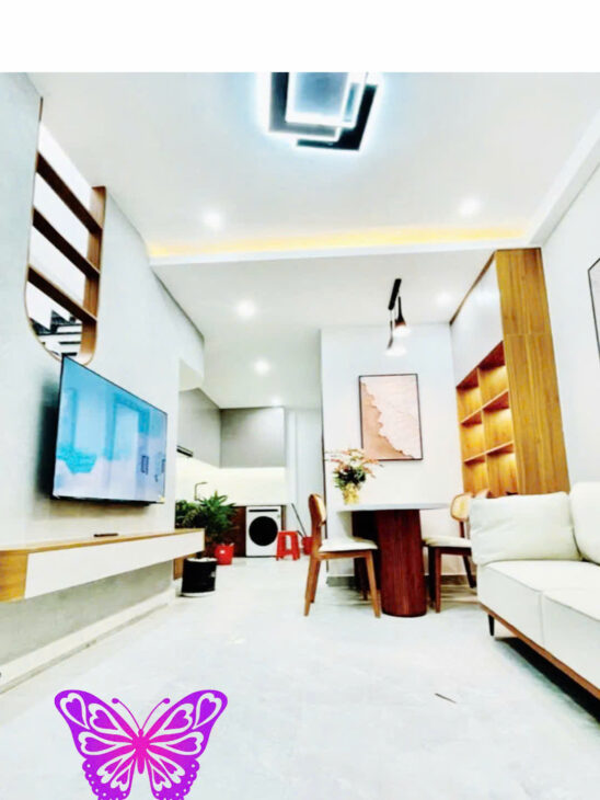 Nhà đẹp, mới tinh, nở hậu, đường Võ Duy Ninh, Q. Bình Thạnh. Chỉ 3.95 tỷ.