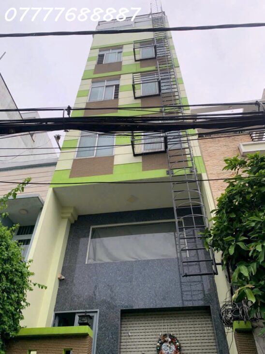 Bán tòa CHDV Nguyễn Văn Đậu P5 Phú Nhuận, Hầm 5 tầng HĐT 66tr – PCCC