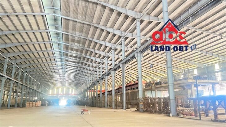 XT003 cho thuê xưởng sản xuất kết cấu kiên cố. có sẵn nhiều cầu trục phục vụ CN nặng