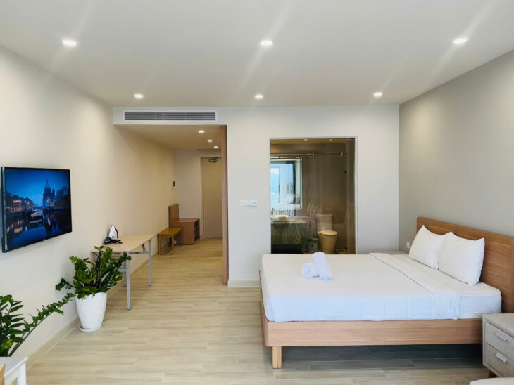 Căn hộ Studio GOLD COAST view biển tầng 33 siêu cao cực đẹp .