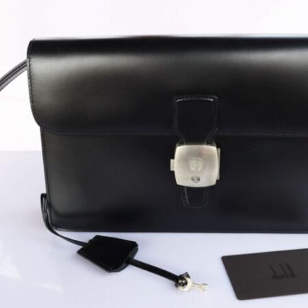 Ví cầm tay Clutch Dunhill Nam – Black / Chính Hãng Mới 98%…