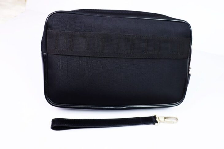 Ví cầm tay Clutch Dunhill Nam – Black / Chất liệu Vải Canvas / New – Chính Hãng