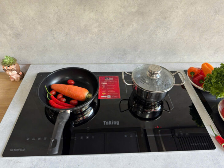 Bếp Từ Đôi TK 808 PLUS TaKing Cao Cấp, Thẩm Mỹ, Tinh Tế, Hiện Đại
