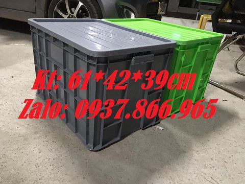 Thùng cao 39 đặc nan dày, thùng công nghiệp tại hà nội, thùng nhựa- sóng nhựa bít