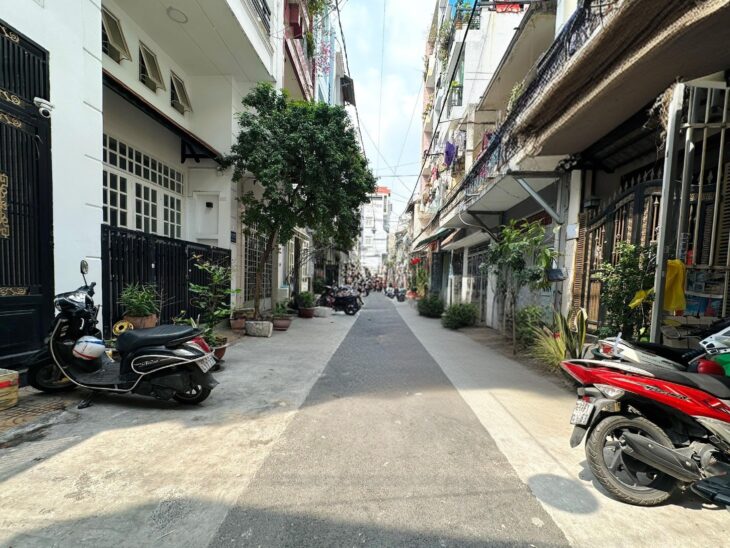 LÊ VĂN SỸ Q.3 – HẺM 7.5M – ( 4 x 14 ) 3 TẦNG – 55M² 7.2 TỶ
