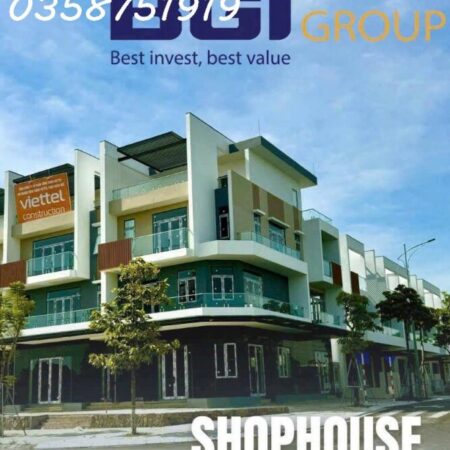 SIÊU PHẨM SHOPHOUSE – Giá Tốt – Vị Trí Đắc Địa Tại : Phường An Đông – Thành Phố Huế – Thừa Thiên Huế