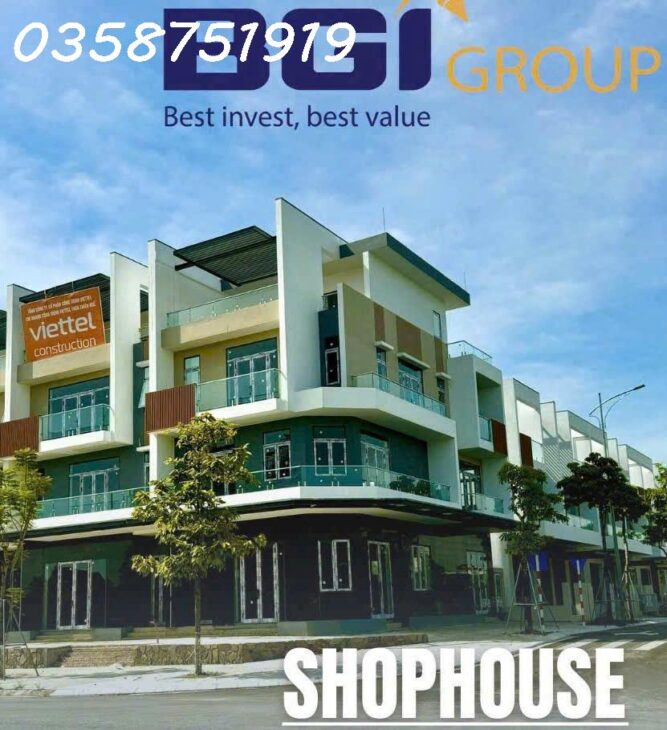 SIÊU PHẨM SHOPHOUSE – Giá Tốt – Vị Trí Đắc Địa Tại : Phường An Đông – Thành Phố Huế – Thừa Thiên Huế