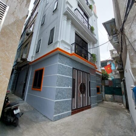 NHÀ MỚI CẠNH NHỔN, LÔ GÓC, NGÕ THÔNG, 4.X TỶ