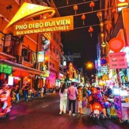 CẦN BÁN NHÀ MẶT TIỀN BÙI VIỆN QUẬN 1, P PHẠM NGŨ LÃO DT 6X17M 100M2 NGỘP BANK 12 TỶ