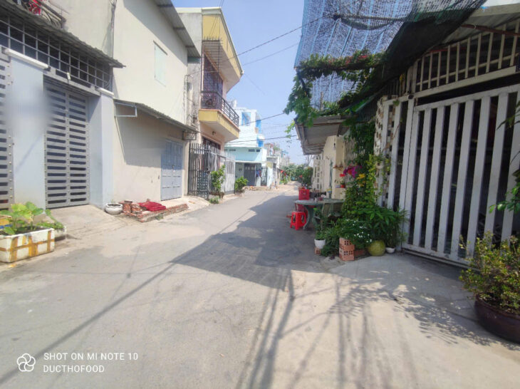 Bán nhanh đất thổ cư 5x23m, mặt tiền hẻm xe hơi thông TX33 rẻ nhất khu vực, chỉ hơn 4Tỷ