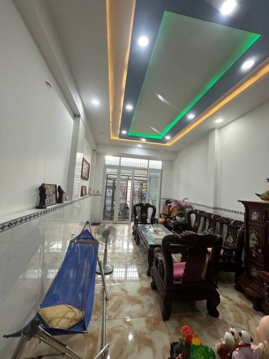 Bán nhà Bình Tân – Giáp Q.6 – Đường Tỉnh Lộ 10, Xe tải thông – 80m2 – 4 tầng mới đẹp – Nhỉnh 6 tỷ