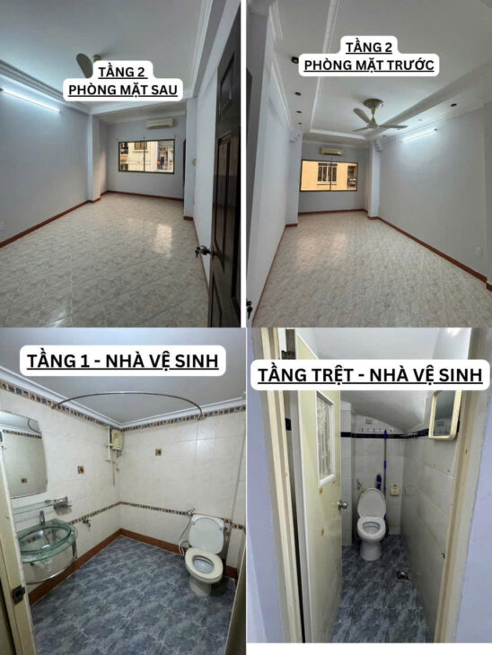 CHO THUÊ NHÀ LÂU DÀI NGUYÊN CĂN 7A-THÀNH THÁI, P14, Q10. HẺM XE TẢI và XE 16 chỗ.