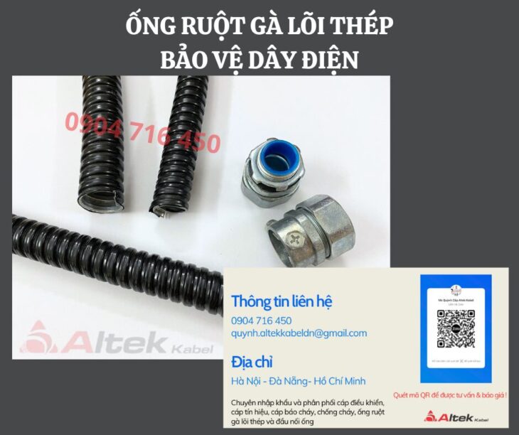 Ống ruột gà lõi thép, ống sun sắt bọc nhựa Đà Nẵng, Hà Nội, Sài Gòn