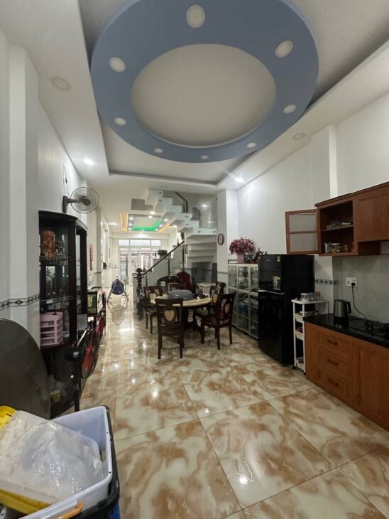 Bán nhà Bình Tân – Giáp Q.6 – Đường Tỉnh Lộ 10, Xe tải thông – 80m2 – 4 tầng mới đẹp – Nhỉnh 6 tỷ