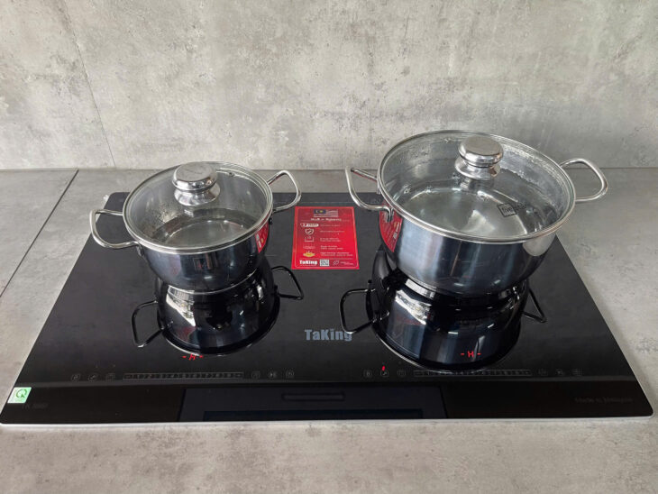 Bếp Từ Đôi TK 866I TaKing, Màu Sắc Tinh Tế, Hiện Đại, Nhiều Chức Năng Nấu An Toàn