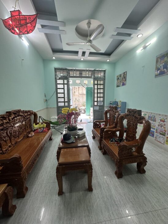 ????????CHỈ 5.4 TỶ SỞ HỮU NHÀ 3 TẦNG MỚI ĐẸP – DT(4×14) – NGUYỄN VĂN QUÁ – TÂN THỚI HIỆP 29 – Q12 –