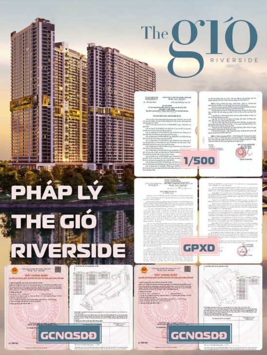 The Gió Riverside An Gia Dự án hot tại Biên Hòa Bình Dương Ngay Cầu Đồng Nai Booking 50 triệu/STT