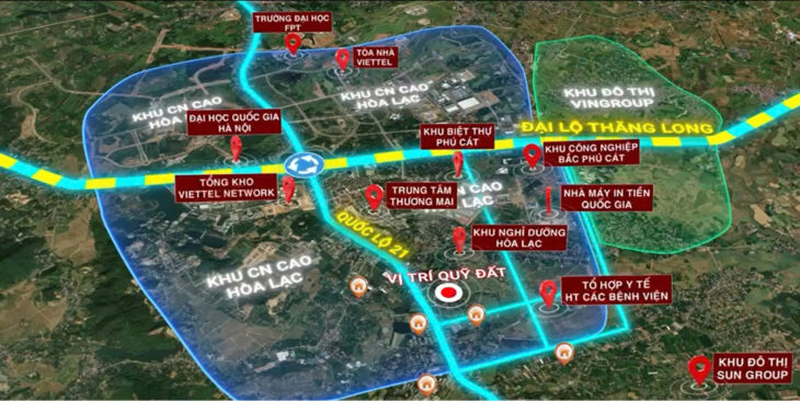 ĐẤT ĐẸP – GIÁ TỐT – Vị Trí Đắc Địa Tại Phú Cát, Hòa Lạc,Hà Nội