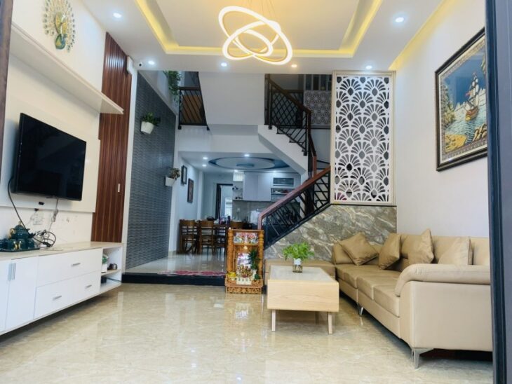 Nhà đẹp 3 tầng x 90m2, đường 5m5, Cạnh Tôn Đức Thắng, ĐHSP – TT Liên Chiểu – Chỉ 4.3 tỷ