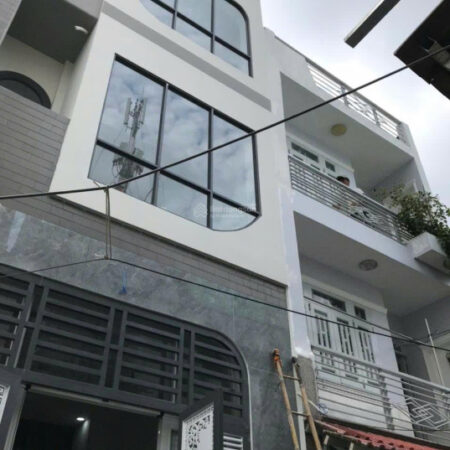 Nhà 3 tầng đúc BTCT 4,1×14 HXH 6m Quận 8 ngay chợ chỉ 4.8 tỷ TL
