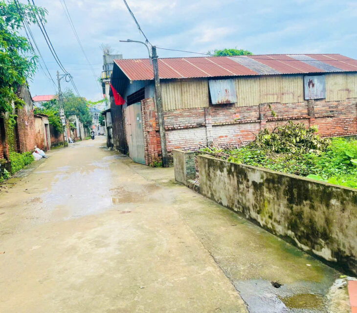 Đất tại Cấn Thượng- quốc oai Chính chủ gửi bán lô góc 70m2 Mặt tiền 2 bên là gần 8m và