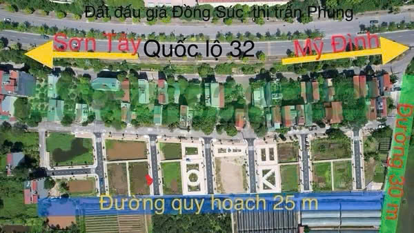 ĐẤT ĐẸP – GIÁ TỐT – Vị Trí Đắc Địa Tại Đồng súc, TT Phùng, Đan Phượng, Hà Nội