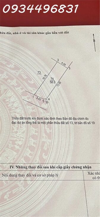 NGÕ Ô TÔ – 58M ĐẤT LÔ GÓC 2 MẶT THOÁNG VUÔNG VẮN CHỈ NHỈNH 5 TỶ