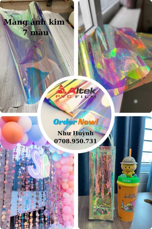 bán màng nhựa pvc tphcm – hologram ánh kim