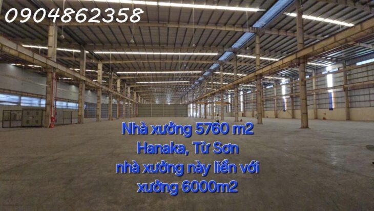 KHO XƯỞNG CHO THUÊ TẠI VỊ TRÍ ĐẮC ĐỊA – TỪ SƠN, BẮC NINH????