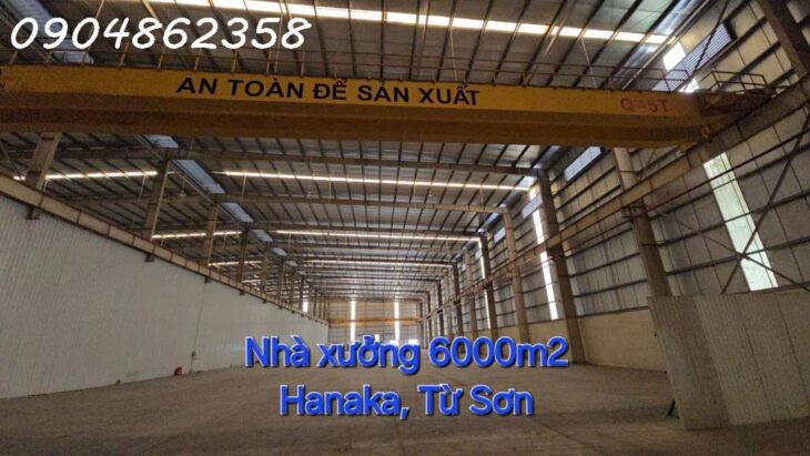 KHO XƯỞNG CHO THUÊ TẠI VỊ TRÍ ĐẮC ĐỊA – TỪ SƠN, BẮC NINH????