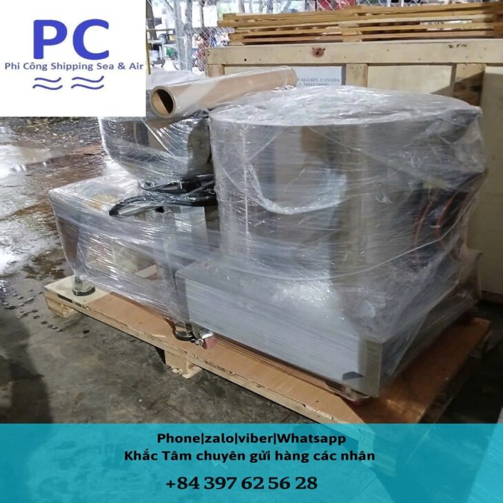 Gửi máy móc đi Úc bằng đường Biển tại Cần Thơ