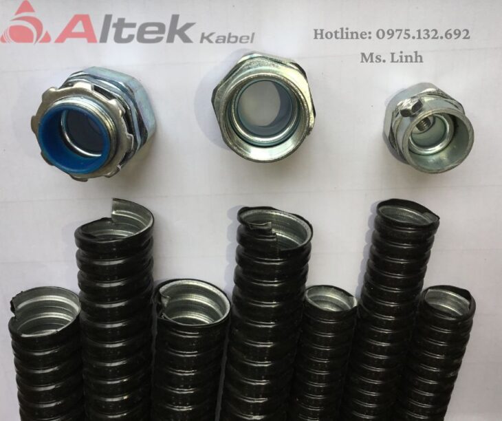 Ống ruột gà lõi thép bọc PVC Altek Kabel