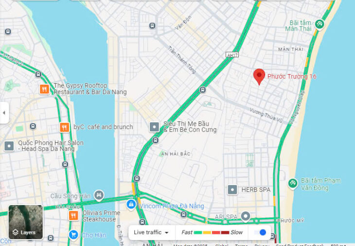 ► Lô Góc Mặt Tiền Phước Trường 16, gần Bãi Tắm Mân Thái, 80m2, ngang 5, 4.x tỷ