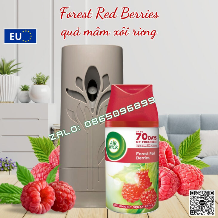 BỘ TINH DẦU XỊT THƠM PHÒNG TỰ ĐỘNG AIR WICK 250ML, NHẬP KHẨU CHÍNH HÃNG CHÂU ÂU, HỖ TRỢ KHỬ MÙI