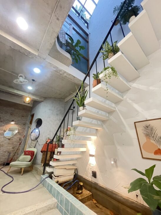 # Nhà kiệt rộng gần MT Thái Thị Bôi, Sân Rộng, Thiết kế Chill, 45m2, 3 tầng, nhỉnh 3 tỷ