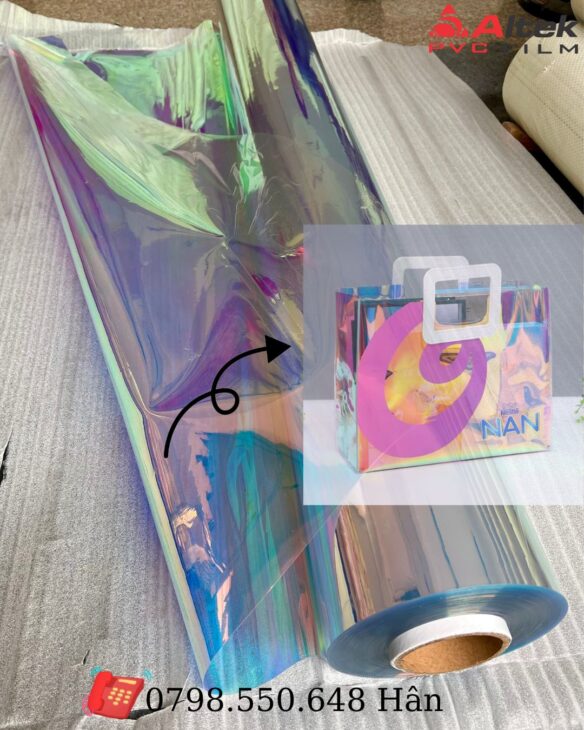 Màng Hologram 7 màu hàng có sẵn tại kho