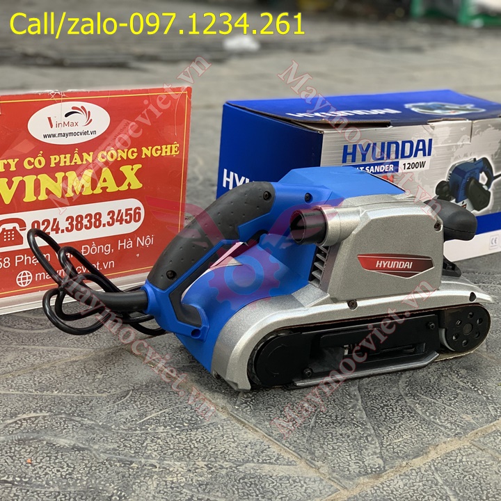 Máy chà và đánh bóng gỗ, thép Hyundai HCN 1061 giá rẻ