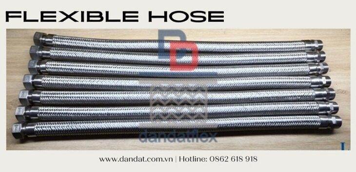 Ống mềm inox chịu nhiệt dùng trong công nghiệp, Khớp nối mềm inox nối ren, khớp nối mềm inox 304