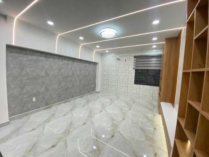 NHÀ 5 TẦNG, Hương Lộ 2, Bình Tân, 4 x 15, đường xe tải, Nhỉn 6 T